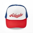thumbnail image 1 of CafePress - Atlanta GA - Adjustable Unisex Printed Trucker Hat with Mesh Back, 1 of 10