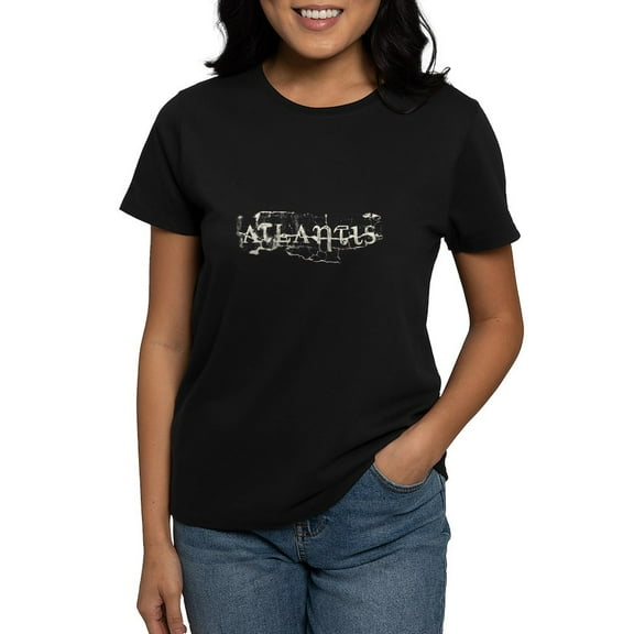 CafePress - Atlantis Women's Dark T Shirt - Women's Traditional Fit Dark T-Shirt