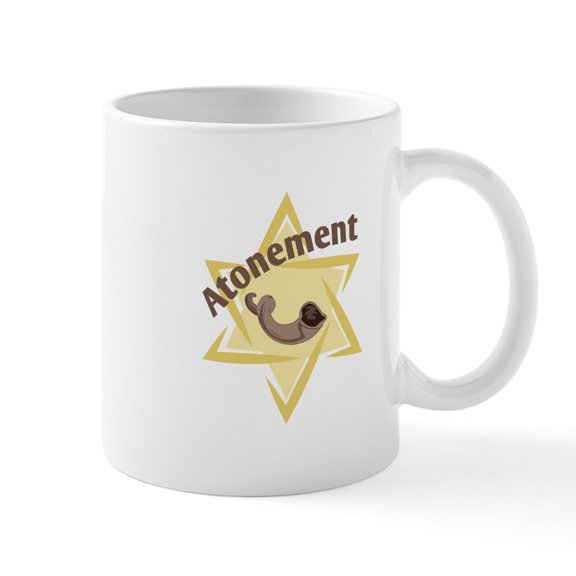CafePress - Atonement Star Mugs - 11 oz Ceramic Mug - Novelty Coffee Tea Cup