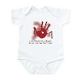 thumbnail image 1 of CafePress - Attacked By Zombies Infant Bodysuit - Baby Light Bodysuit, Size Newborn - 24 Months, 1 of 4