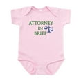 thumbnail image 1 of CafePress - Attorney In Brief Infant Bodysuit - Baby Light Bodysuit, Size Newborn - 24 Months, 1 of 4
