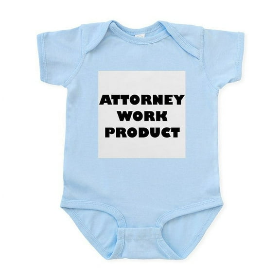 CafePress - Attorney Work Product Baby - Baby Light Bodysuit, Size Newborn - 24 Months