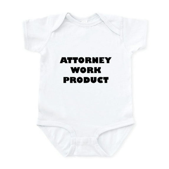 CafePress - Attorney Work Product Baby Body Suit - Baby Light Bodysuit, Size Newborn - 24 Months