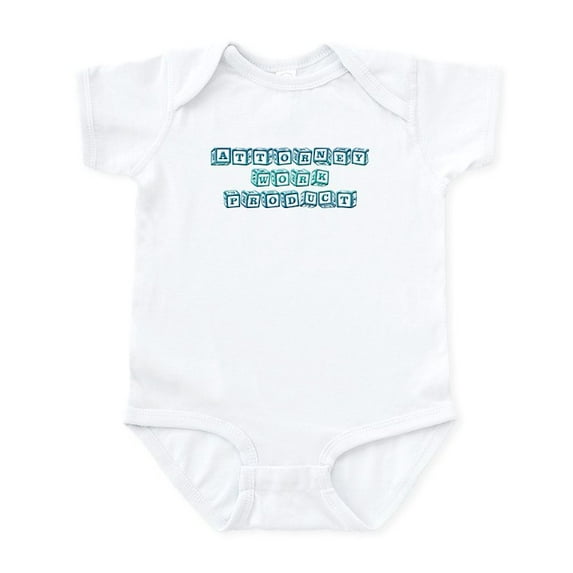 CafePress - Attorney Work Product (Blue) Infant Bodysuit - Baby Light Bodysuit, Size Newborn - 24 Months