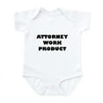 thumbnail image 1 of CafePress - Attorney Work Product Infant Bodysuit - Baby Light Bodysuit, Size Newborn - 24 Months, 1 of 4