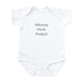 thumbnail image 1 of CafePress - Attorney Work Product Infant Bodysuit - Baby Light Bodysuit, Size Newborn - 24 Months, 1 of 4