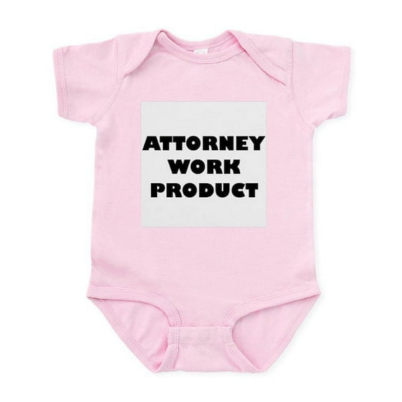 CafePress - Attorney Work Product Infant Bodysuit - Baby Light Bodysuit, Size Newborn - 24 Months