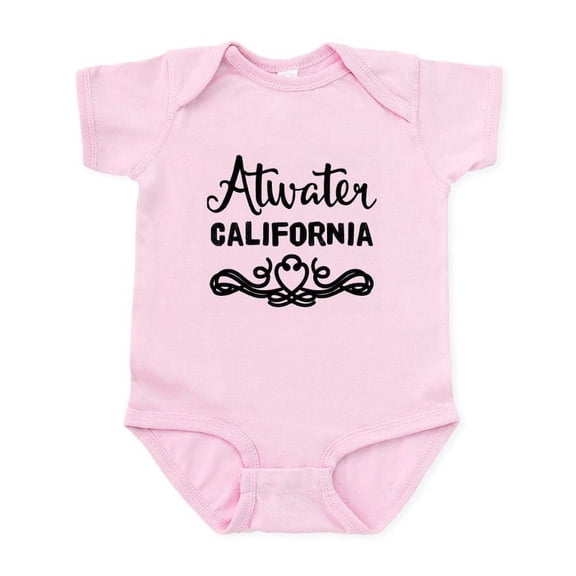 CafePress - Atwater California Body Suit - Baby Light Bodysuit, Size Newborn - 24 Months