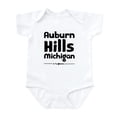 thumbnail image 1 of CafePress - Auburn Hills Michigan Body Suit - Baby Light Bodysuit, Size Newborn - 24 Months, 1 of 4