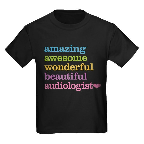 CafePress - Audiologis T Shirt - Dark T-Shirt Kids XS-XL