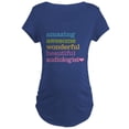 thumbnail image 1 of CafePress - Audiologist Maternity Dark T Shirt - Maternity Dark T-Shirt, 1 of 3