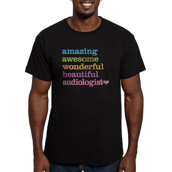 CafePress - Audiologist Men's Fitted T Shirt (Dark) - Men's Fitted T-Shirt