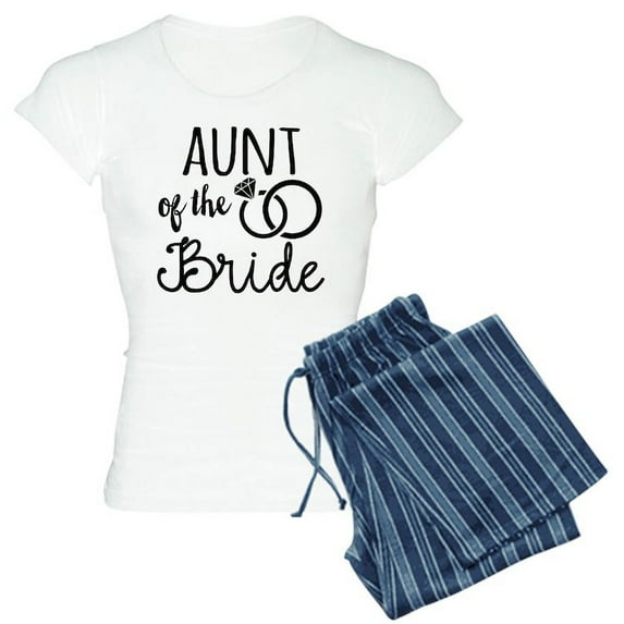 CafePress - Aunt Of The Bride - Women's Light Pajamas