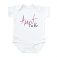 thumbnail image 1 of CafePress - Aunt To Be (Pink Script) Infant Bodysuit - Baby Light Bodysuit, Size Newborn - 24 Months, 1 of 4