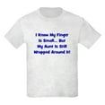 thumbnail image 1 of CafePress - Aunt Wrapped Around Finger Kids Light T Shirt - Light T-Shirt Kids XS-XL, 1 of 4