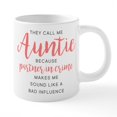 thumbnail image 1 of CafePress - Auntie Partner In Crime - 20 Oz White Ceramic Mega Mug, 1 of 5
