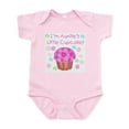 thumbnail image 1 of CafePress - Auntie's Little Cupcake Infant Creeper - Baby Light Bodysuit, Size Newborn - 24 Months, 1 of 4