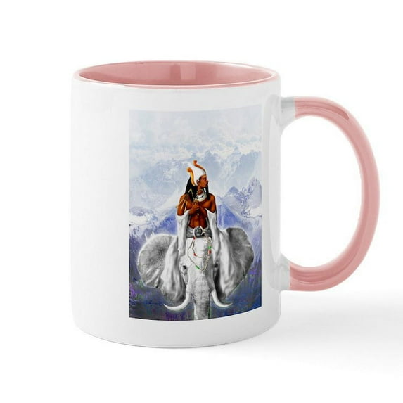 CafePress - Ausar Obatala Mug - 11 oz Ceramic Mug - Novelty Coffee Tea Cup