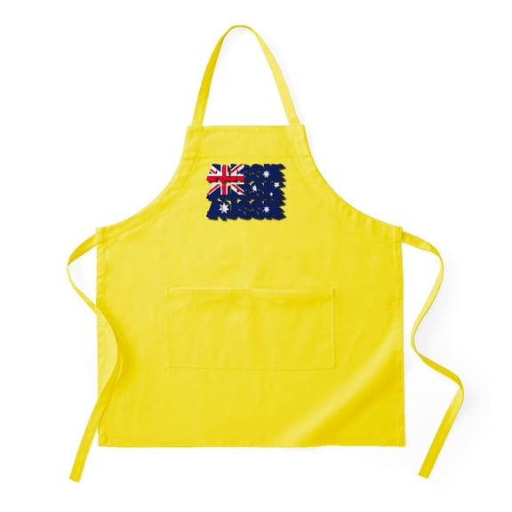 CafePress - Aussie Aussie Aussie - Kitchen Apron with Pockets, Grilling Apron, Baking Apron