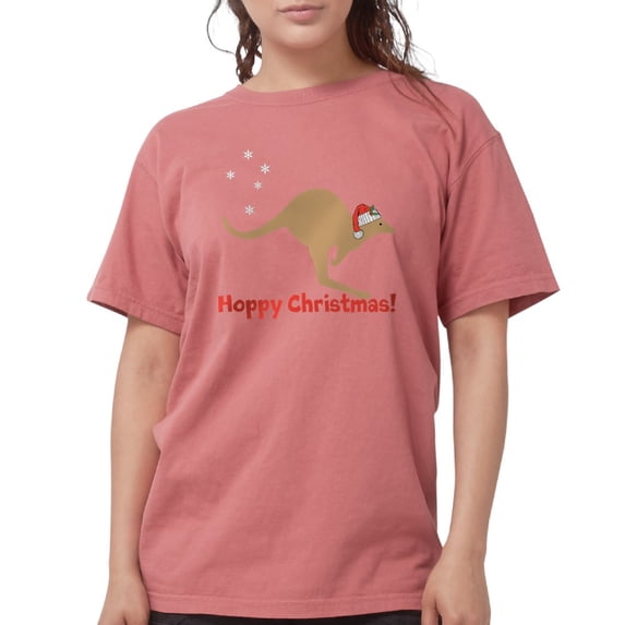 CafePress - Aussie Christmas Womens Comfort Colors Shirt - Womens Comfort Colors® Shirt