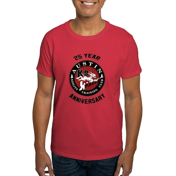 CafePress - Austin K9 Xpress 25 Year Anniversary Shirt T Shirt - Men's Classic Graphic Cotton T-Shirt