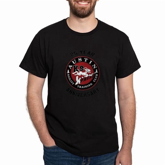CafePress - Austin K9 Xpress 25 Year Anniversary Shirt T Shirt - Men's Classic Cotton T-Shirts