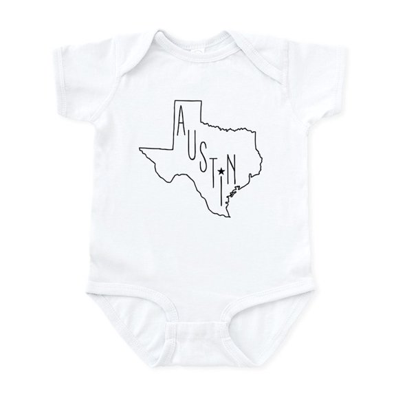 CafePress - Austin Texas Infant Bodysuit - Baby Light Bodysuit, Size Newborn - 24 Months