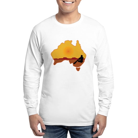 CafePress - Australia Aboriginal Long Sleeve T Shirt - Unisex Cotton Long Sleeve T-Shirt