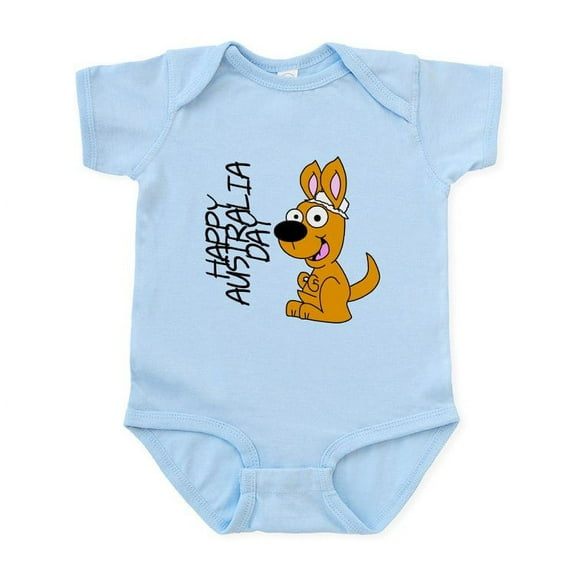 CafePress - Australia Day Infant Bodysuit - Baby Light Bodysuit, Size Newborn - 24 Months
