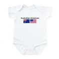 thumbnail image 1 of CafePress - Australian American Infant Bodysuit - Baby Light Bodysuit, Size Newborn - 24 Months, 1 of 4