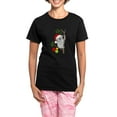 thumbnail image 1 of CafePress - Australian Christmas Koala Women's Dark Pajamas - Women's Short Sleeve Print T-Shirt and Pants Dark Cotton Pajama Set, 1 of 7