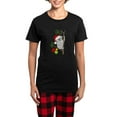 thumbnail image 1 of CafePress - Australian Christmas Koala Women's Dark Pajamas - Women's Short Sleeve Print T-Shirt and Pants Dark Cotton Pajama Set, 1 of 7