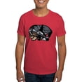 thumbnail image 1 of CafePress - Australian Donut Drawing Blue N Tan Men's Value - Men's Classic Graphic Cotton T-Shirt, 1 of 4
