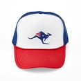 thumbnail image 1 of CafePress - Australian Flag Kangaroo - Adjustable Unisex Printed Trucker Hat with Mesh Back, 1 of 10