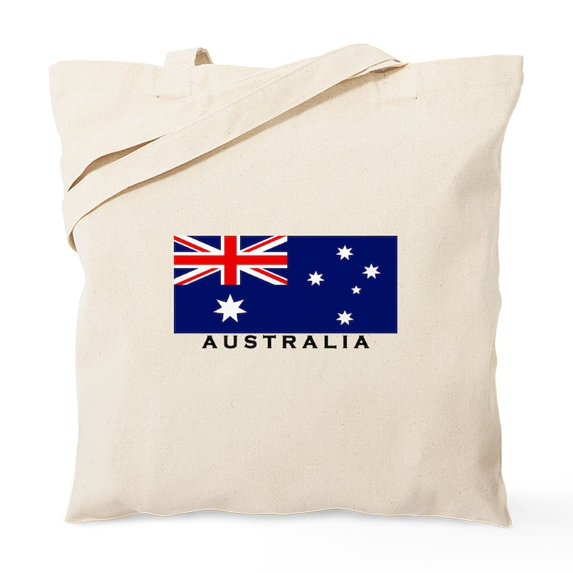 CafePress - Australian Flag - Unisex Canvas Tote Bag, Beige, 1-Piece