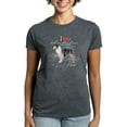thumbnail image 1 of CafePress - Australian Shepherd Women's Dark T Shirt - Women's Traditional Fit Dark T-Shirt, 1 of 4
