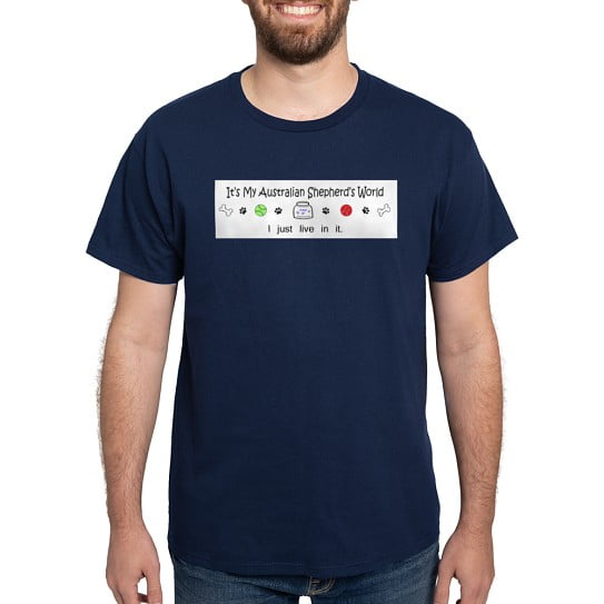 CafePress - Australianshepherd Men's Value T Shirt - Men's Classic Cotton T-Shirts