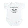 thumbnail image 1 of CafePress - Autism ~ Acceptance Is The Cure Infant Bodysuit - Baby Light Bodysuit, Size Newborn - 24 Months, 1 of 4