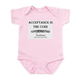 thumbnail image 1 of CafePress - Autism ~ Acceptance Is The Cure Infant Bodysuit - Baby Light Bodysuit, Size Newborn - 24 Months, 1 of 4