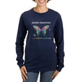 thumbnail image 1 of CafePress - Autism Awareness Women's Long Sleeve Dark T Shirt - Women's Long Sleeve Graphic Tee Casual Fit, 1 of 4