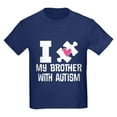 thumbnail image 1 of CafePress - Autism Brother Support T Shirt - Dark T-Shirt Kids XS-XL, 1 of 4