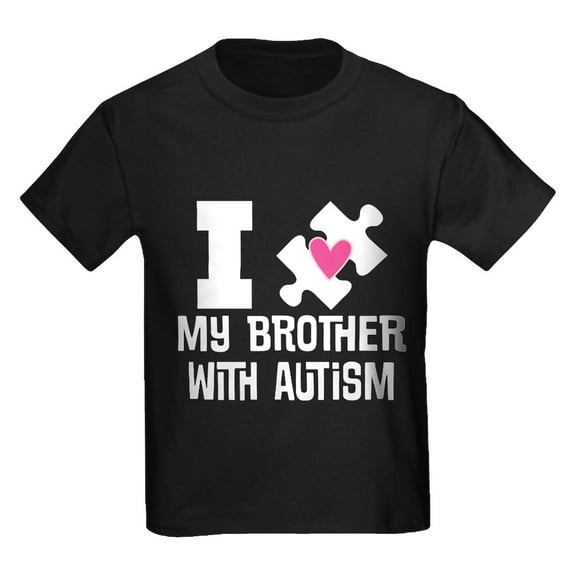 CafePress - Autism Brother Support T Shirt - Dark T-Shirt Kids XS-XL