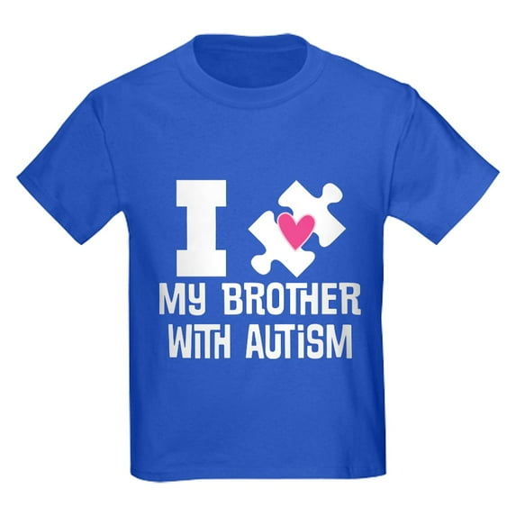 CafePress - Autism Brother Support T Shirt - Dark T-Shirt Kids XS-XL