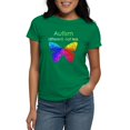thumbnail image 1 of CafePress - Autism Butterfly, Different, Not Less T Shirt - Women's Traditional Fit Dark T-Shirt, 1 of 4