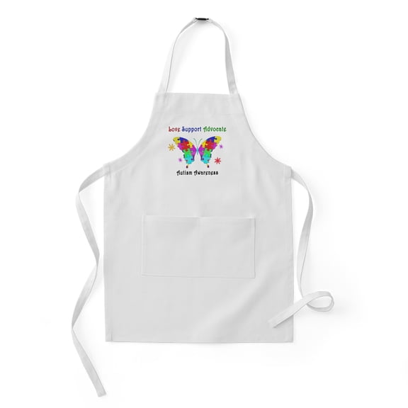 CafePress - Autism Butterfly - Kids Apron