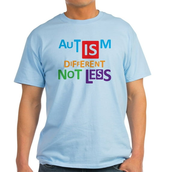 CafePress - Autism Is Different NOT Less T Shirt - Men's Classic Graphic T-Shirt