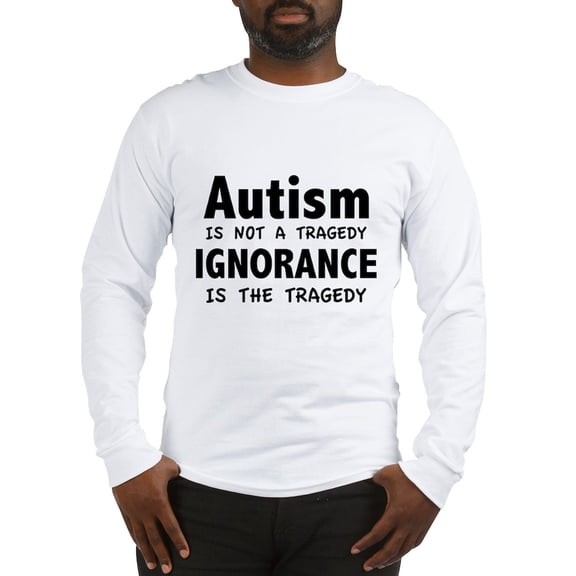 CafePress - Autism Is Not A Tragedy Long Sleeve T Shirt - Unisex Cotton Long Sleeve T-Shirt