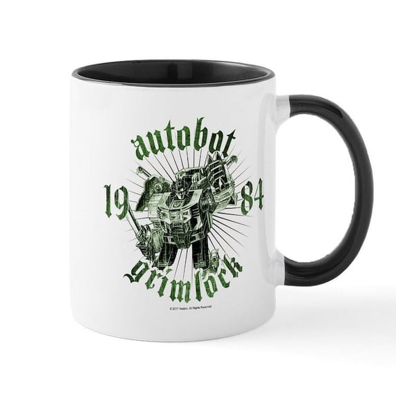 CafePress - Autobot Grimlock 1984 - 11 oz Ceramic Mug - Novelty Coffee Tea Cup
