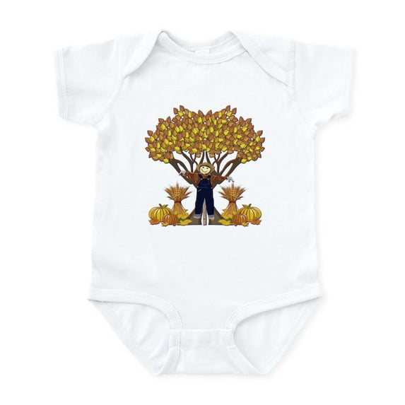 CafePress - Autumn Scarecrow Infant Bodysuit - Baby Light Bodysuit, Size Newborn - 24 Months