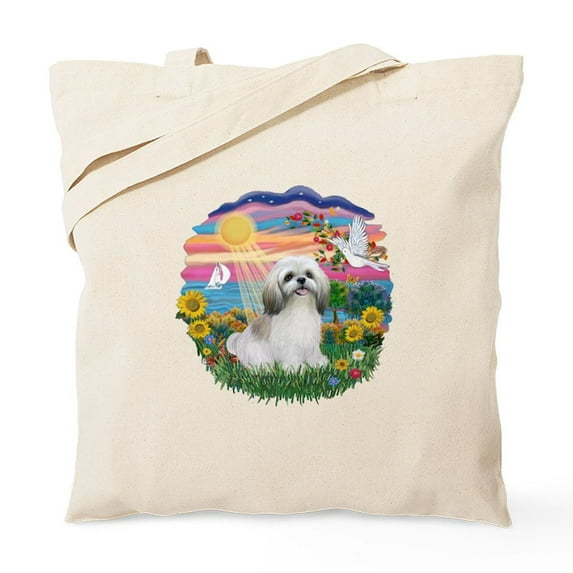CafePress - Autumnsun Shihtzu#23 Tote Bag - Unisex Canvas Tote Bag, Beige, 1-Piece